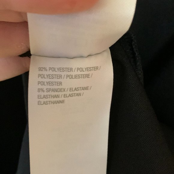 Susan Graver Essentials Designer Women's Black Top Short Sleeve Size XL - Picture 4 of 8